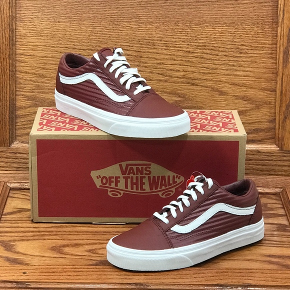 vans old skool madder brown